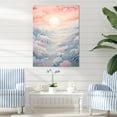 thumbnail image 1 of Designart "Horizon Of The Kanagawa Wave In Japan" Ocean Wall Art Living Room, 1 of 7