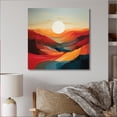 thumbnail image 1 of Designart "Horizon of a Bold Sunrise I" Landscapes Canvas Print, 1 of 5