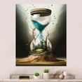 thumbnail image 1 of Designart "Hourglass in Hyper-Reality III" Surrealism landscape Metal Wall Decor, 1 of 5