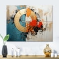thumbnail image 1 of Designart "Hybrid Harmony III" Abstract Collages Metal Wall Decor, 1 of 1