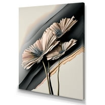 Designart Hyperrealistic Gerbera Flowers IV Canvas Wall Art