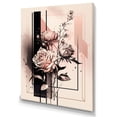 thumbnail image 1 of Designart Hyperrealistic Minimalism Abstract Roses II Canvas Wall Art, 1 of 5