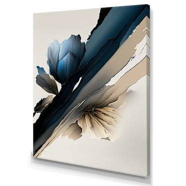 Designart Hyperrealistic Peony Flowers III Canvas Wall Art