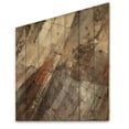 thumbnail image 1 of Designart 'Ice and Fire Minerals III' Farmhouse Print on Natural Pine Wood, 1 of 3