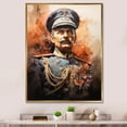 thumbnail image 1 of Designart "Ii Portrait Emperor Wilhelm painting" Emperor Floater Framed Canvas Wall Art, 1 of 7