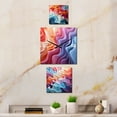 thumbnail image 1 of Designart "Illusory Depth in Multicolor Op Art" Abstract Spirals Oversized Wall Clock - Set Of 3 - Extra large Clock For Office Décor - Large Contemporary Wall Clock, 1 of 6