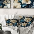 thumbnail image 1 of Designart "Imperial Paisley Flora" Damask Printed Throw Pillow, 1 of 5