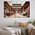 thumbnail image 1 of Designart "Imperial Palace China Art painting I" Chinese Wall Art Prints Set, 1 of 5