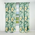 thumbnail image 1 of Designart "Impressionist Verdure" Floral Blackout Curtain Single Panel, 1 of 4