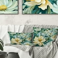 thumbnail image 1 of Designart "Impressionist Verdure" Floral Printed Throw Pillow, 1 of 5
