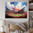 thumbnail image 1 of Designart "In Spotlight Sport Stadium wall art V" Architecture Wall Art Living Room, 1 of 5