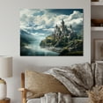 thumbnail image 1 of Designart "In The Castles Castle wall art" Architecture Metal Art Print, 1 of 5