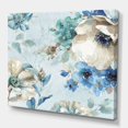 thumbnail image 1 of Designart 'Indigold Watercolor Lovely bird III' Farmhouse Premium Canvas Wall Art, 1 of 3