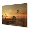 thumbnail image 1 of Designart "Industrial Landscapes with Wind Turbines I" Wind Turbines Metal Wall Art Prints, 1 of 5