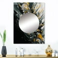 thumbnail image 1 of Designart "Infinite Geometry in Grey and Yellow II" Modern Geometric Mirror Wall Decor - Modern Grey Abstract Large Mirror For Wall Art Decor - 32" x 24" Inch, 1 of 5