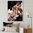 thumbnail image 1 of Designart "Insect Colorful Likeness" Animals Floater Framed Wall Art Living Room, 1 of 7