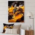 thumbnail image 1 of Designart "Insect Humming Existence" Animals Floater Framed Wall Decor, 1 of 7