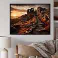 thumbnail image 1 of Designart "Ireland Of History Castle I" Ireland Floater Framed Canvas Print, 1 of 7