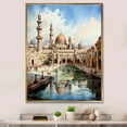 thumbnail image 1 of Designart "Islam Art Minaret I" Religion & Spirituality Floater Framed Canvas Art Print, 1 of 7