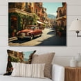 thumbnail image 1 of Designart "Italian Dolce Vita in Italy" Cityscapes Wall Art Print, 1 of 5