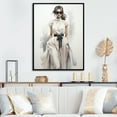 thumbnail image 1 of Designart "Italian beautyful Walk II" Fashion Accessories Floater Framed Canvas Print, 1 of 7