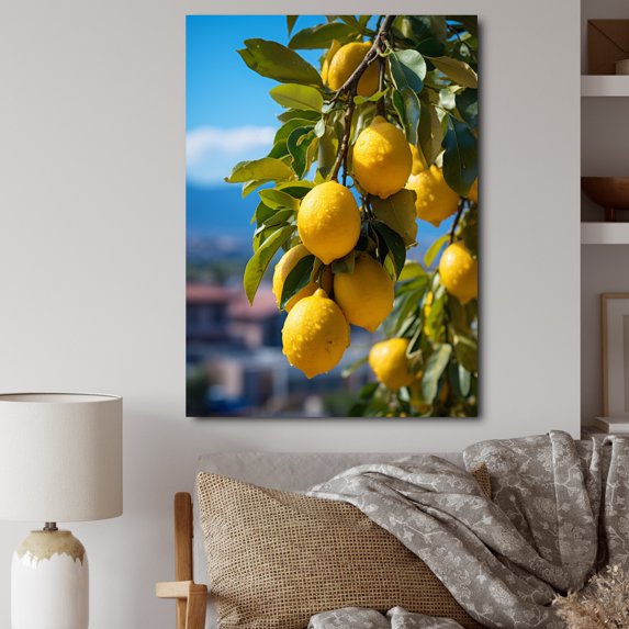 Designart "Italy Sorrento Charm I" Farmhouse Wall Decor