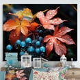 thumbnail image 1 of Designart "Japanese Maple composition IV" Japanese Wall Art Print, 1 of 5