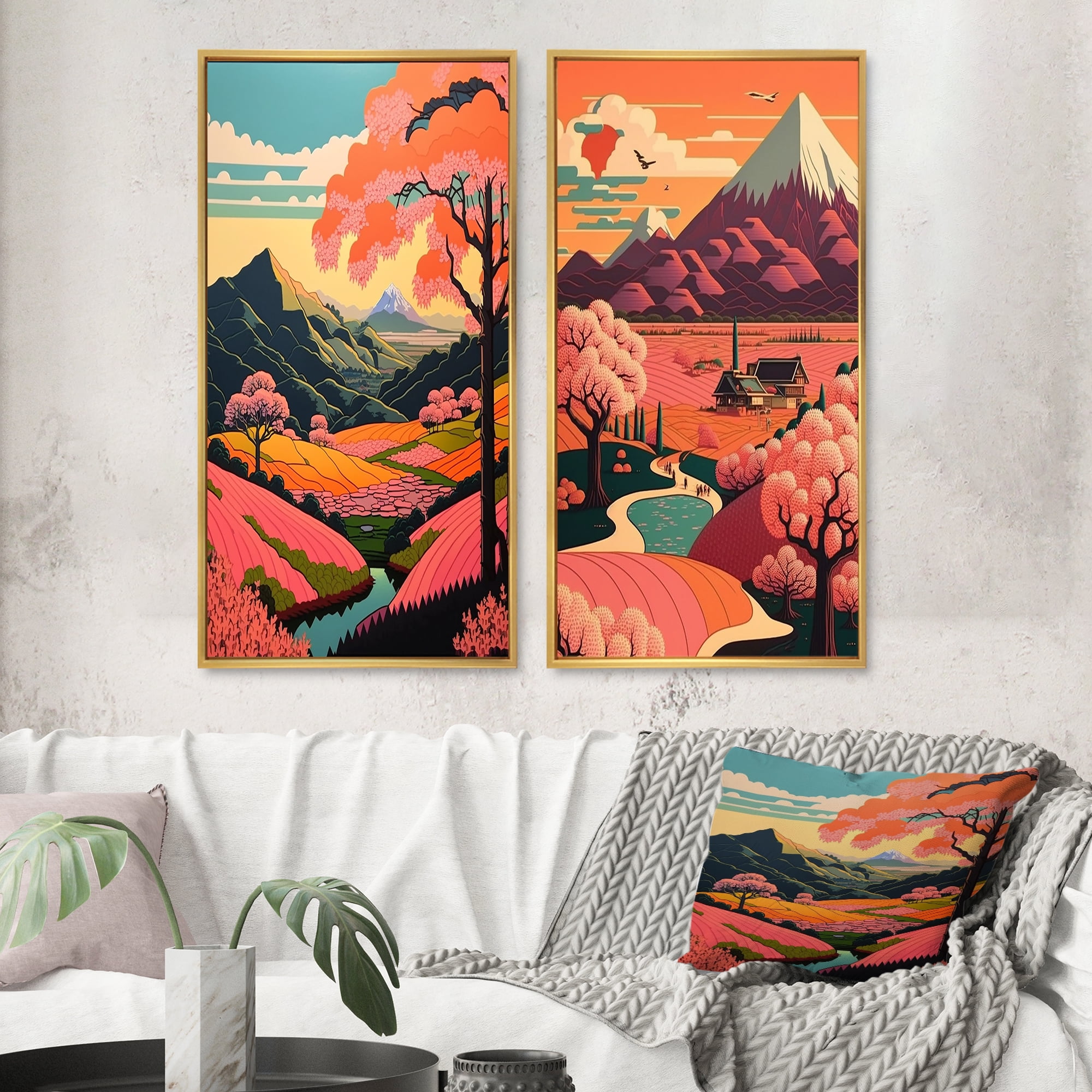 絵画 Mountain Serenity Paint by Numbers - Mountain Serenity – Numbers to Art | Paint by