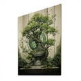 thumbnail image 1 of Designart "Japon Art peaceful Bonsai II" Floral Print on Natural Pine Wood, 1 of 5