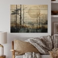 thumbnail image 1 of Designart "Japon Art peaceful Zen Minimalism I" Japanese Print on Natural Pine Wood, 1 of 5
