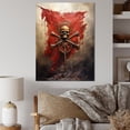 thumbnail image 1 of Designart "Jolly Rogers Legacy Pirate Flag" Pirate Wall Art Print, 1 of 5