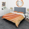 thumbnail image 1 of Designart 'Kazakhstan Red agate macro' Stone Duvet Cover Set, 1 of 1