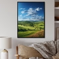 thumbnail image 1 of Designart "Kentucky Landscape landscape" Farmhouse Floater Framed Canvas Print, 1 of 7