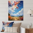 thumbnail image 1 of Designart "Kites In The Sky Japon Art" Japanese Metal Art Living Room, 1 of 1