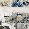 thumbnail image 1 of Designart "Lacy Tropics" Tropical Printed Throw Pillow, 1 of 5