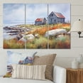 thumbnail image 1 of Designart "Lakehouse Retreat II" Countryside Metal Wall Art Set, 1 of 1