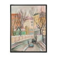 thumbnail image 1 of Designart 'Lanes In Moscow Cityscape' Traditional Framed Canvas Wall Art Print, 1 of 1