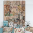 thumbnail image 1 of Designart 'Lanes In Moscow Cityscape' Traditional Print on Natural Pine Wood, 1 of 5