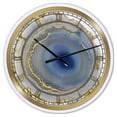 thumbnail image 1 of Designart Large Blue Analog Round Fashion Wall Clocks, CLM25710-C23, 1 of 3