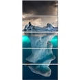 thumbnail image 1 of Designart 'Large Iceberg in Sea ' Seascape Photography Canvas Art Print, 1 of 5