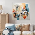 thumbnail image 1 of Designart "Laundry modern Reflections IV" Bath & Laundry Metal Art Print, 1 of 5