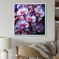 thumbnail image 1 of Designart "Lavender Beauty" Orchids Floater Framed Canvas Prints, 1 of 5