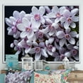 thumbnail image 1 of Designart "Lavender Winter Snowdrops I" Snowdrops Floater Framed Canvas Wall Art, 1 of 5