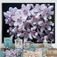 thumbnail image 1 of Designart "Lavender Winter Snowdrops I" Snowdrops Floater Framed Canvas Wall Art, 1 of 5