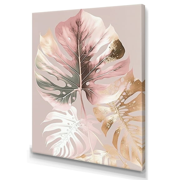 Designart Leaf I Canvas Wall Art