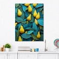 thumbnail image 1 of Designart "Lemon Starfruit Homage" Food & Beverage Canvas Wall Art - Traditional Yellow Fruits Bedroom Canvas Wall Art, 1 of 6
