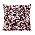 thumbnail image 1 of Designart Leopard Fur Safari VII' Mid-Century Modern Throw Pillow - 12x20, 1 of 2