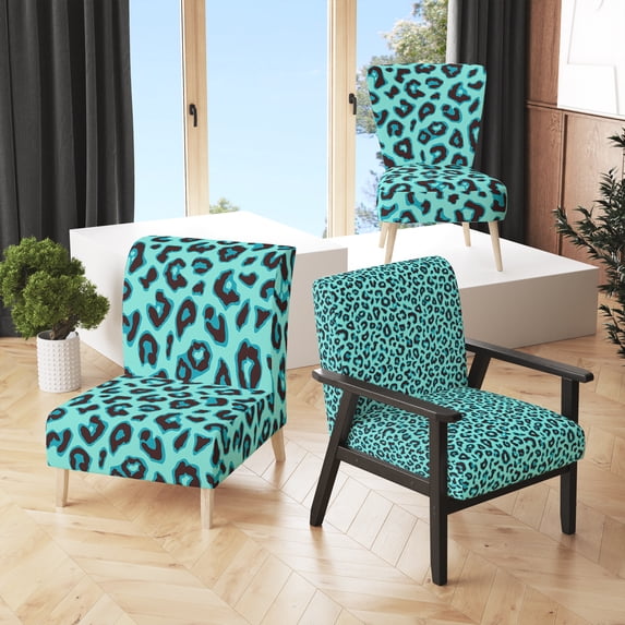 Designart "Leopard Fur " Upholstered Cabin & Lodge Accent Chair and Arm Chair