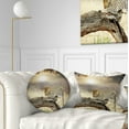thumbnail image 1 of Designart Leopard Relaxing on Tree - African Throw Pillow - 12x20, 1 of 5