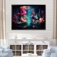 thumbnail image 1 of Designart "Life in Paradise Coral Reef III" Coastal Framed Wall Art Decor - Coastal Blue Coastal Tropical Living Room Framed Canvas Art, 1 of 6